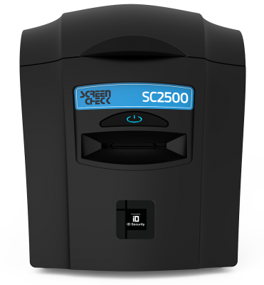ScreenCheck SC2500 Single or Dual Sided ID Card Printer