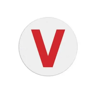 Half-Day Expiring Front TIMEspot with Printed Letter