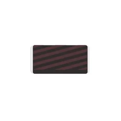 Adhesive Expiring Token Back (Red Bars)